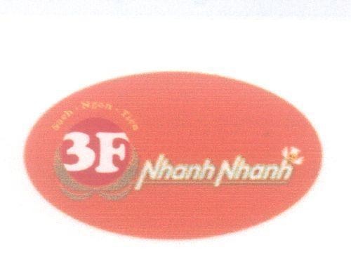 Mẫu nhãn hiệu 3F Nhanh Nhanh Sạch Ngon Tiện