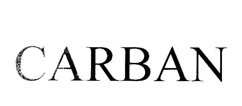 Mẫu nhãn hiệu CARBAN