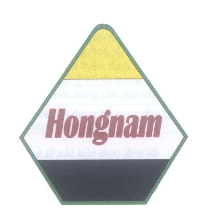 Mẫu nhãn hiệu Hongnam