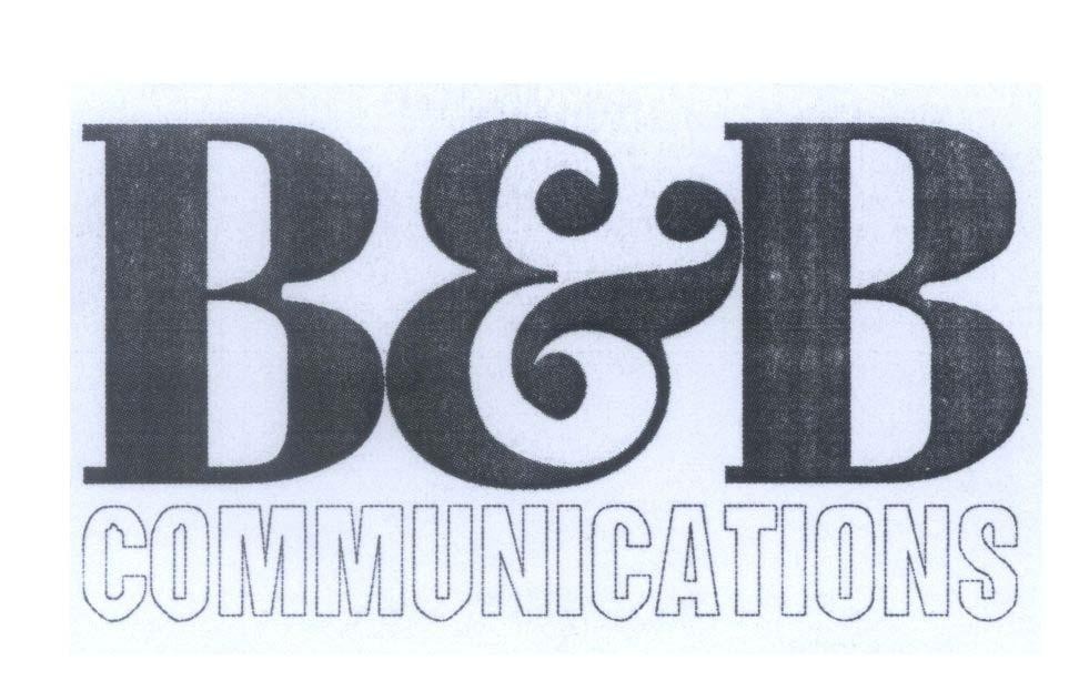 Mẫu nhãn hiệu B&B BEB COMMUNICATIONS