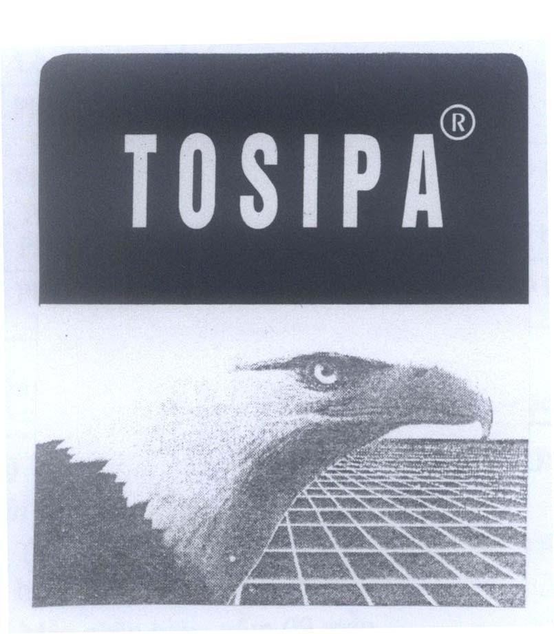 Mẫu nhãn hiệu TOSIPA