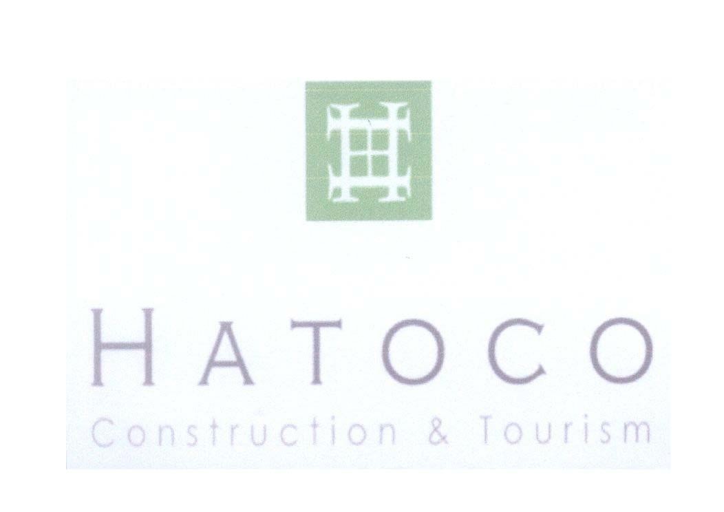 Mẫu nhãn hiệu H HATOCO Construction & Tourism