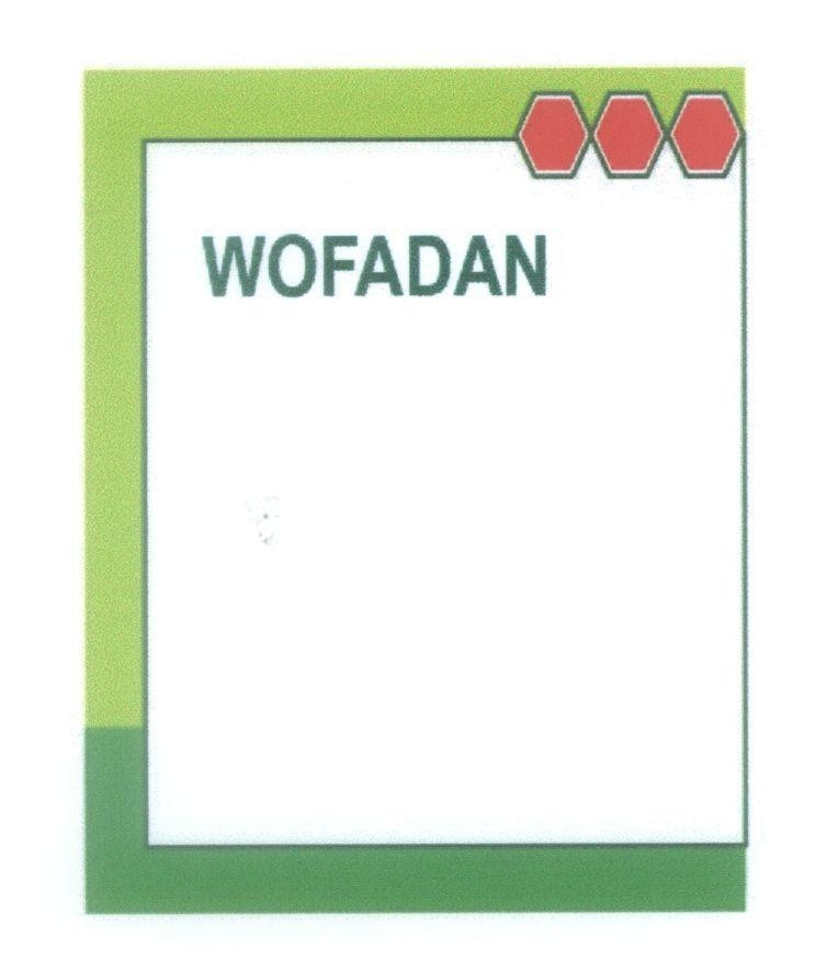 Mẫu nhãn hiệu WOFADAN