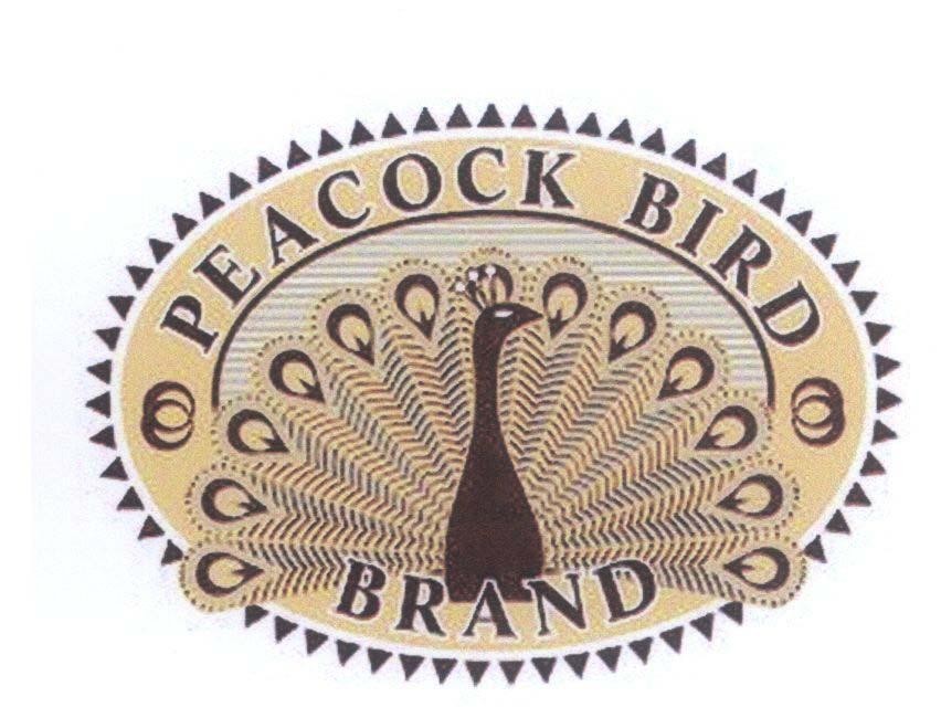 Mẫu nhãn hiệu PEACOCK BIRD BRAND
