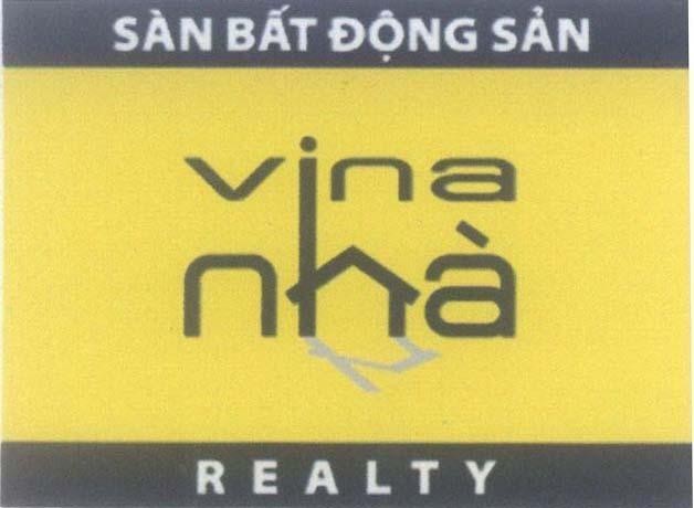 Mẫu nhãn hiệu Sàn Bất Động Sản vina Nhà REALTY