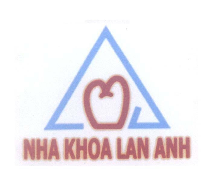 Mẫu nhãn hiệu L A NHA KHOA LAN ANH