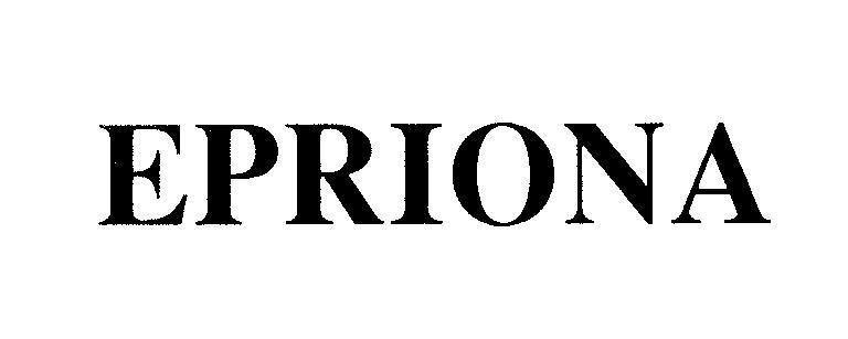 Mẫu nhãn hiệu EPRIONA