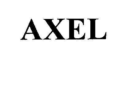 Mẫu nhãn hiệu AXEL