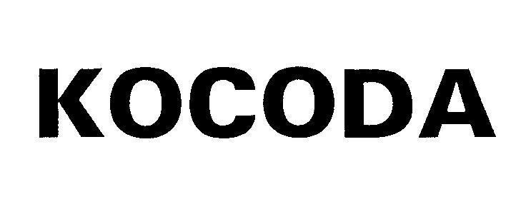 Mẫu nhãn hiệu KOCODA