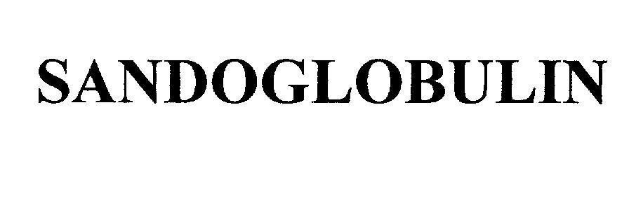 Mẫu nhãn hiệu SANDOGLOBULIN