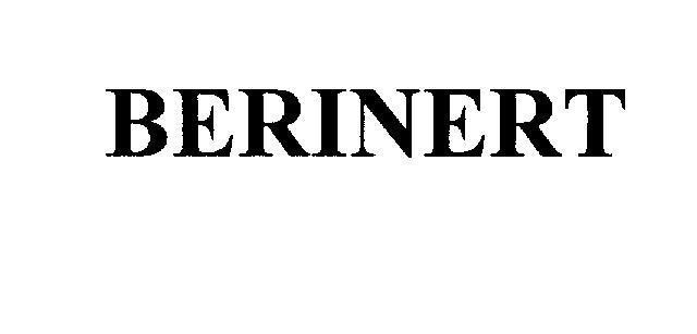 Mẫu nhãn hiệu BERINERT