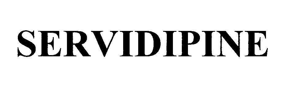 Mẫu nhãn hiệu SERVIDIPINE