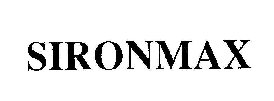 Mẫu nhãn hiệu SIRONMAX