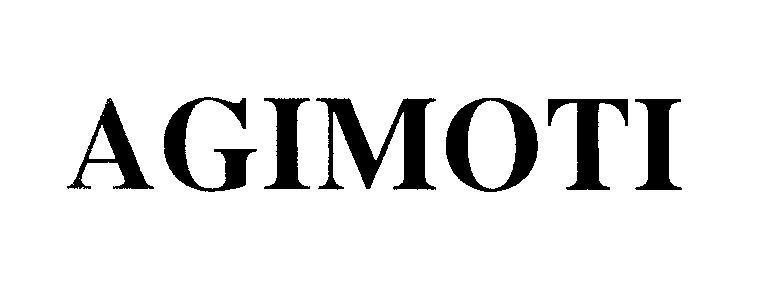 Mẫu nhãn hiệu AGIMOTI