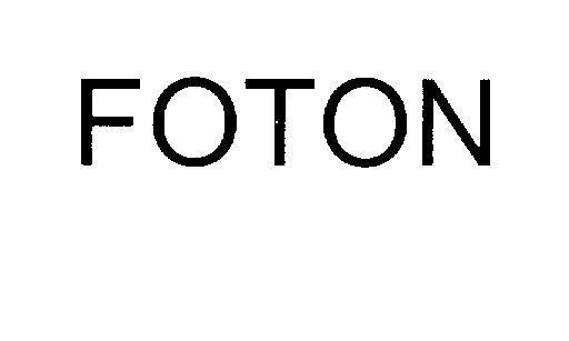 Mẫu nhãn hiệu FOTON