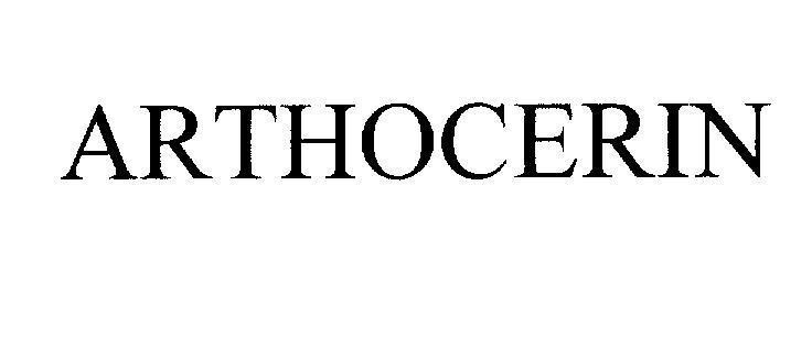 Mẫu nhãn hiệu ARTHOCERIN