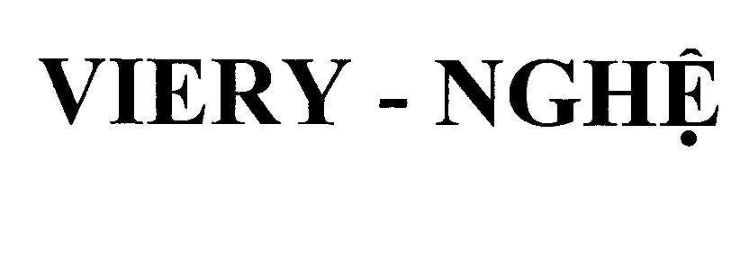 Mẫu nhãn hiệu VIERY - Nghệ