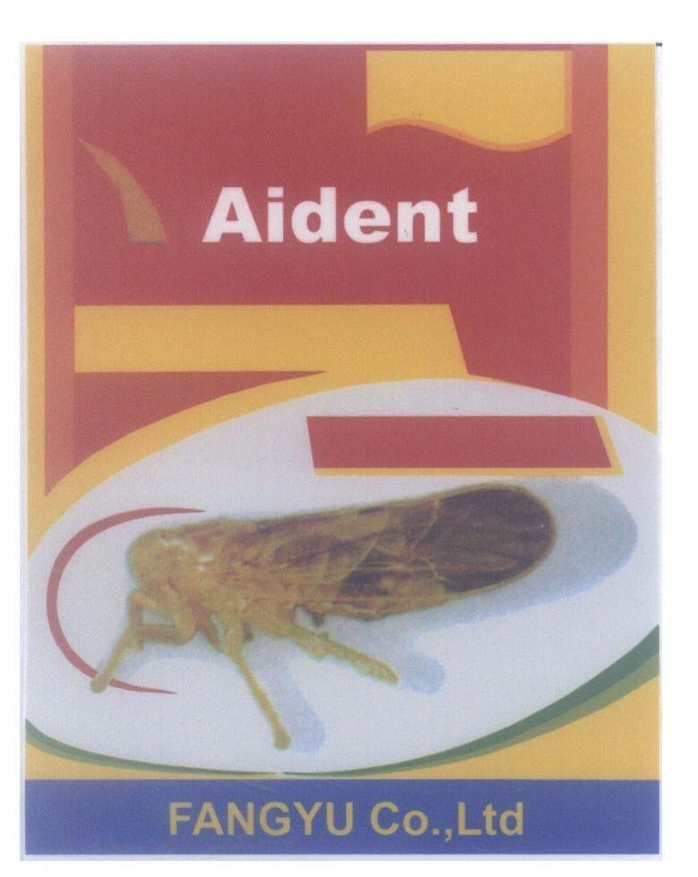 Mẫu nhãn hiệu Aident FANGYU Co., Ltd