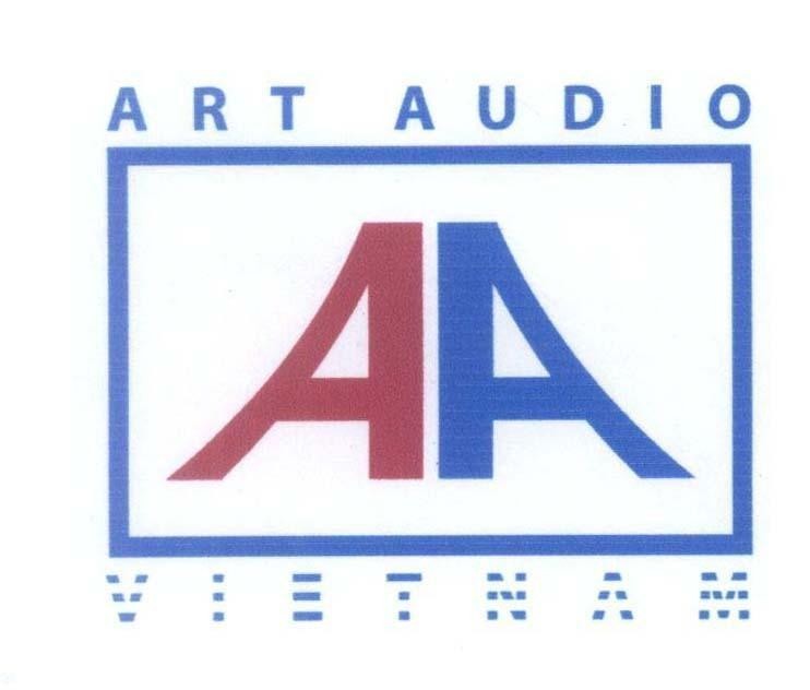 Mẫu nhãn hiệu AA ART AUDIO VIETNAM
