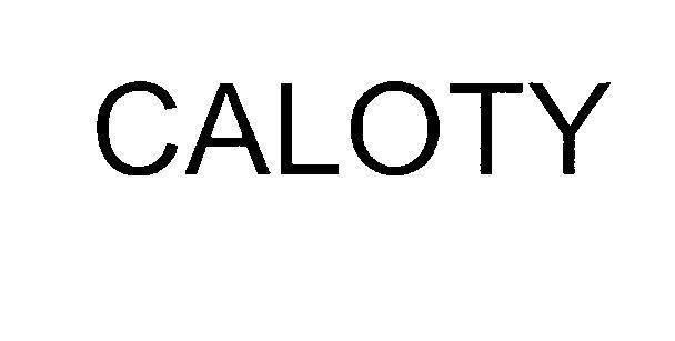 Mẫu nhãn hiệu CALOTY