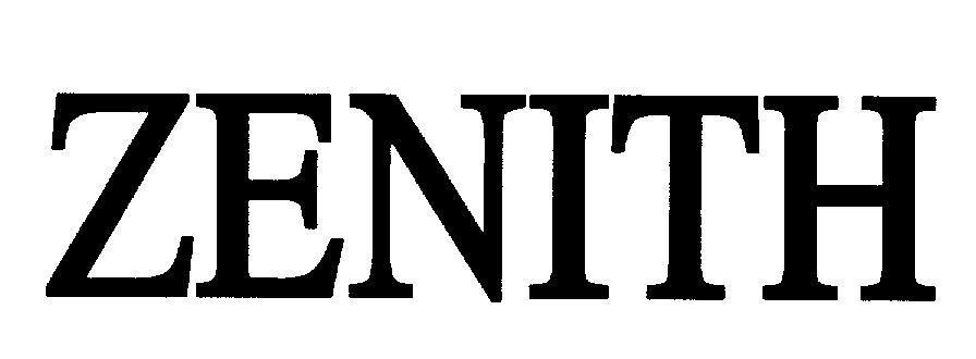 Mẫu nhãn hiệu ZENITH