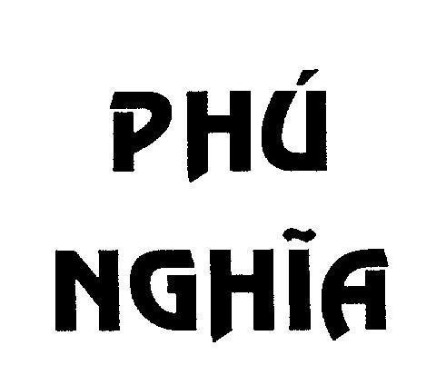 Mẫu nhãn hiệu Phú Nghĩa