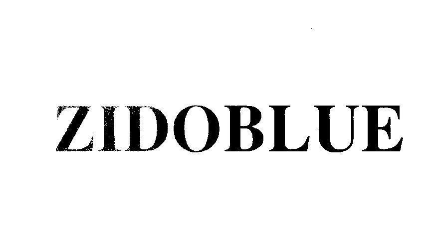 Mẫu nhãn hiệu ZIDOBLUE