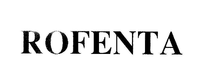 Mẫu nhãn hiệu ROFENTA