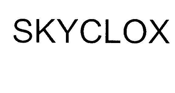 Mẫu nhãn hiệu SKYCLOX