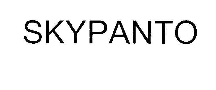Mẫu nhãn hiệu SKYPANTO