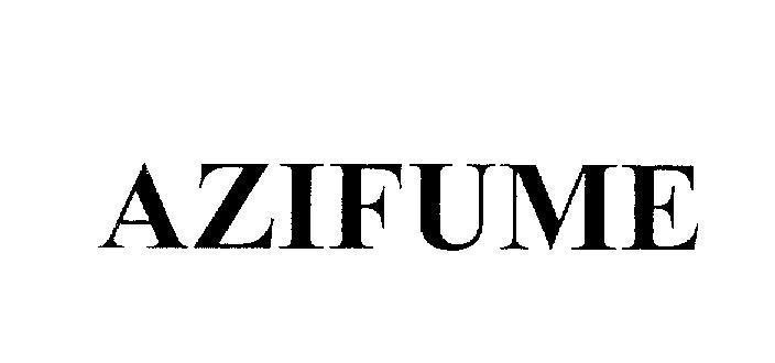 Mẫu nhãn hiệu AZIFUME