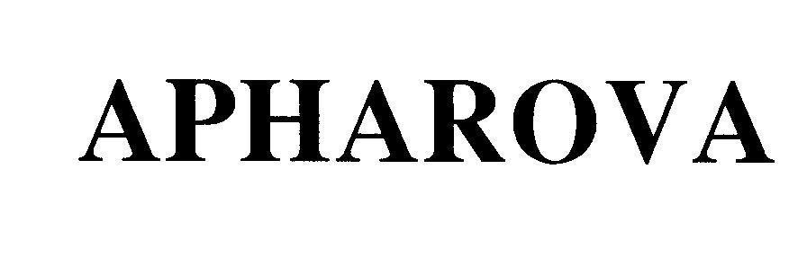 Mẫu nhãn hiệu APHAROVA