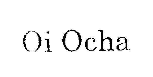 Mẫu nhãn hiệu Oi Ocha