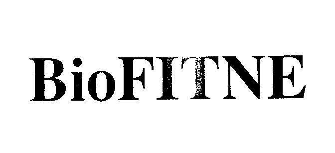 Mẫu nhãn hiệu BioFITNE