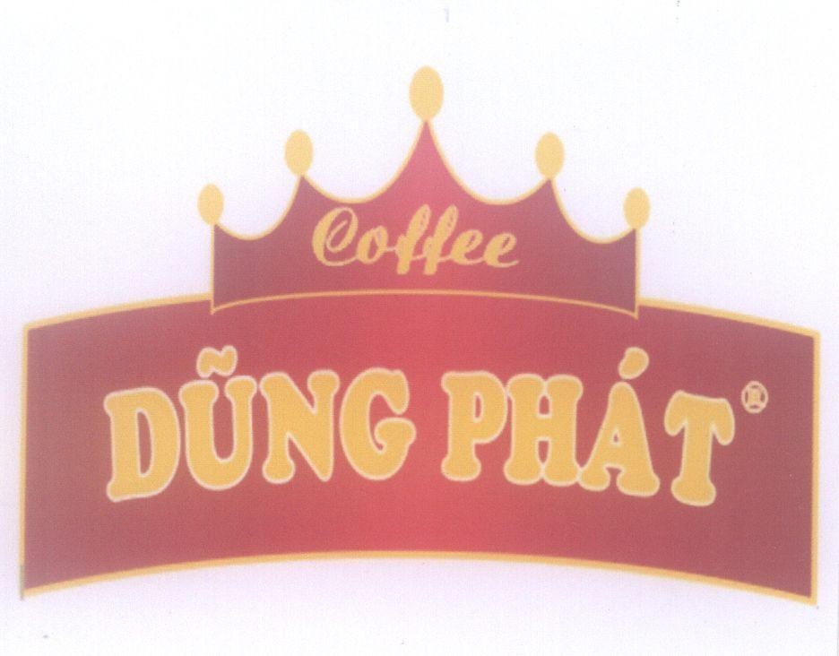 Mẫu nhãn hiệu Dũng Phát Coffee