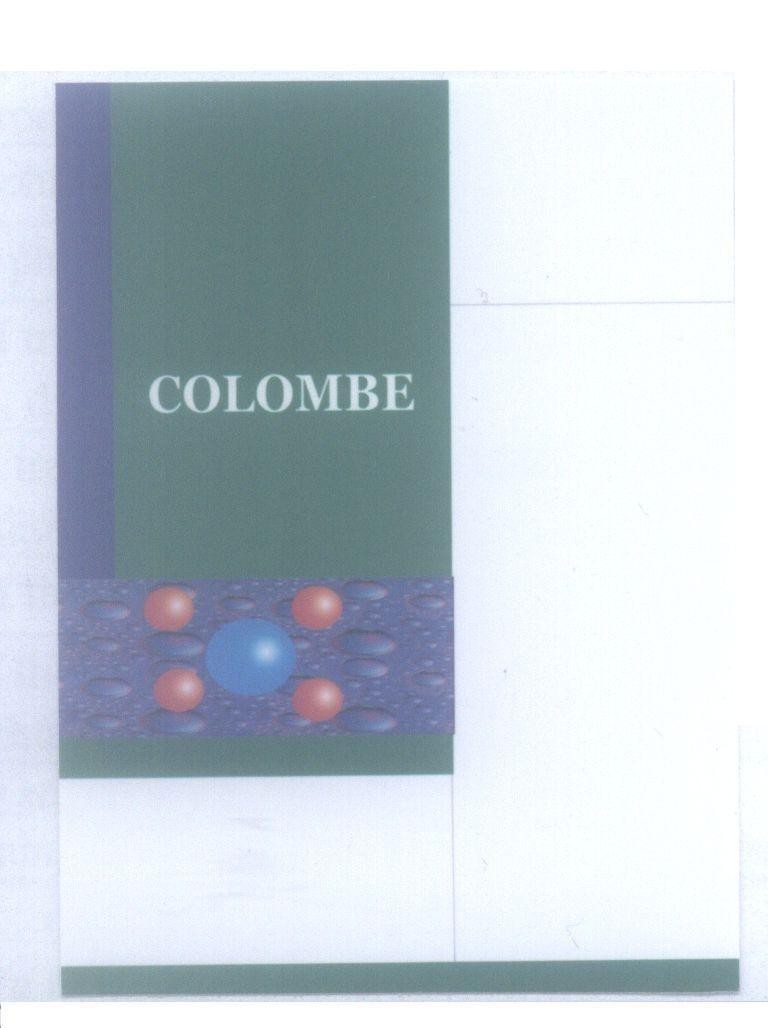 Mẫu nhãn hiệu COLOMBE