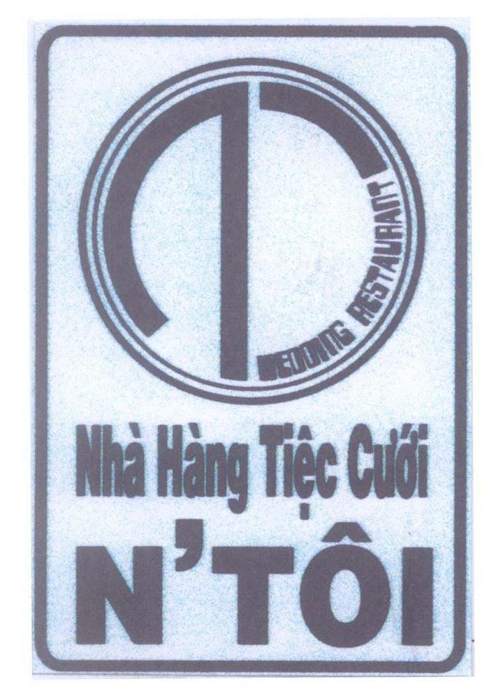 Mẫu nhãn hiệu nt n t N'Tôi Nhà Hàng Tiệc Cưới WEDDING RESTAURANT