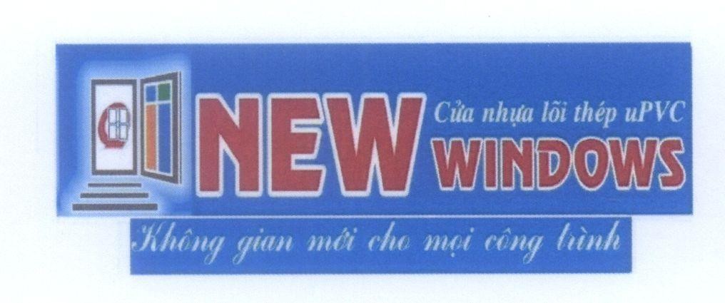 Mẫu nhãn hiệu NEW WINDOWS Cửa nhựa lõi thép uPVC Không gian mới cho mọi công trình