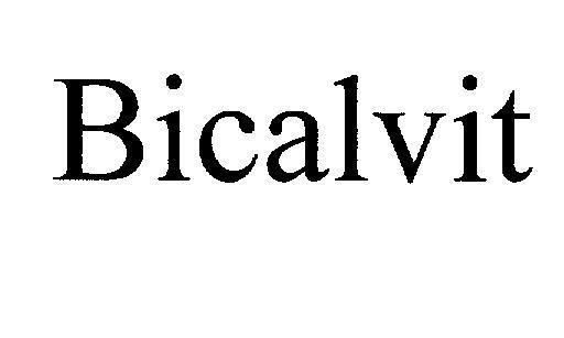 Mẫu nhãn hiệu Bicalvit