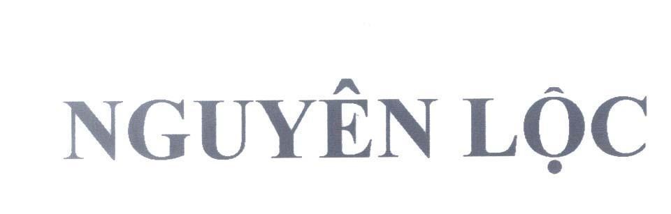Mẫu nhãn hiệu Nguyên Lộc