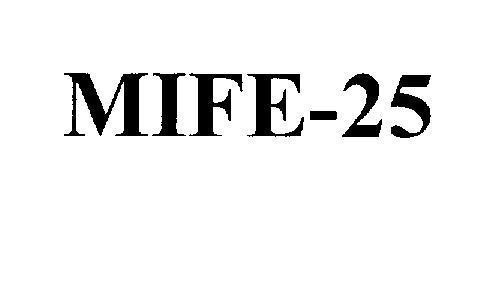 Mẫu nhãn hiệu MIFE-25