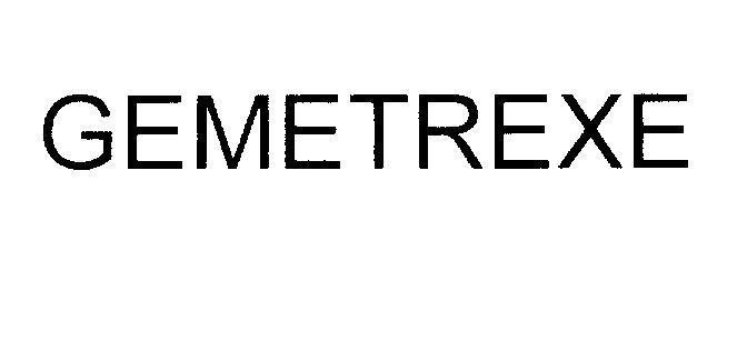 Mẫu nhãn hiệu GEMETREXE