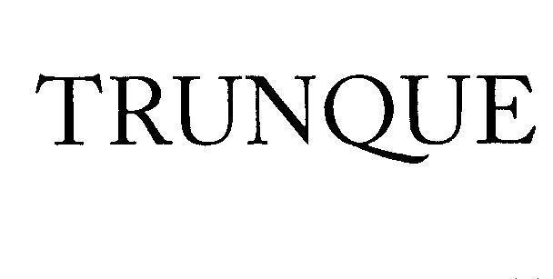 Mẫu nhãn hiệu TRUNQUE