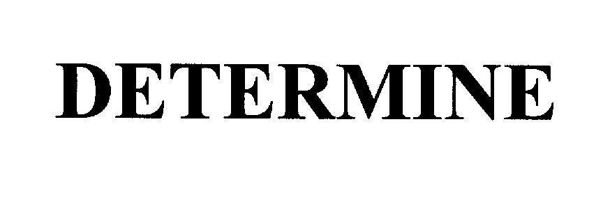 Mẫu nhãn hiệu DETERMINE