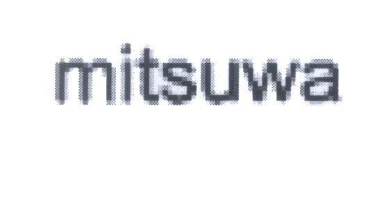 Mẫu nhãn hiệu mitsuwa