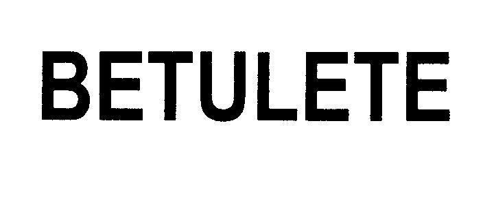 Mẫu nhãn hiệu BETULETE