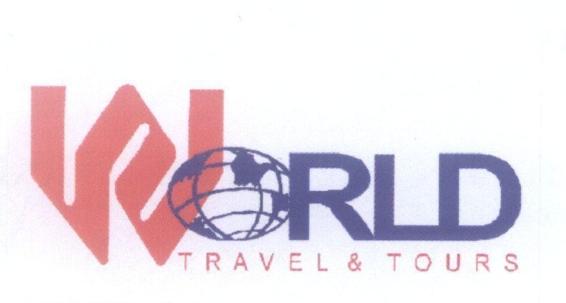 Mẫu nhãn hiệu W WORLD TRAVEL & TOURS