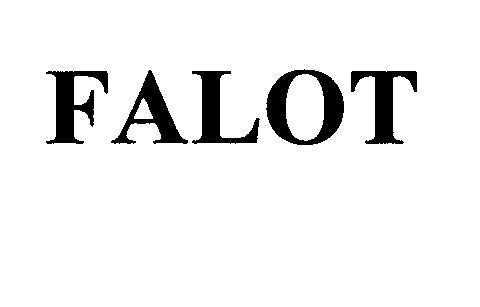 Mẫu nhãn hiệu FALOT