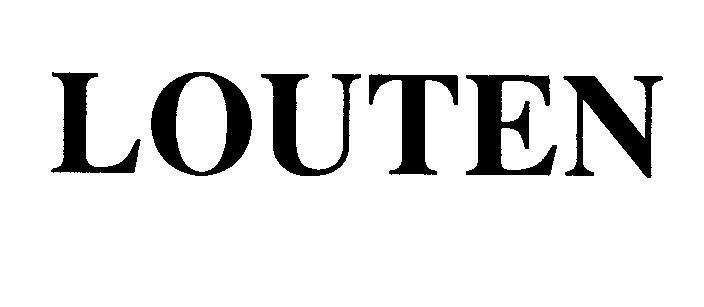 Mẫu nhãn hiệu LOUTEN