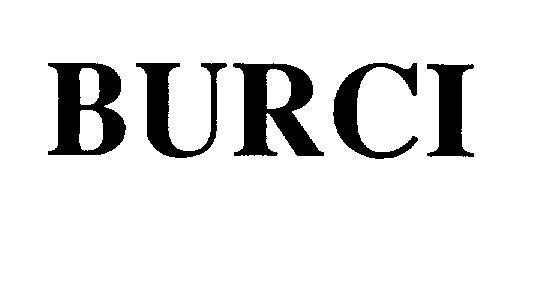 Mẫu nhãn hiệu BURCI